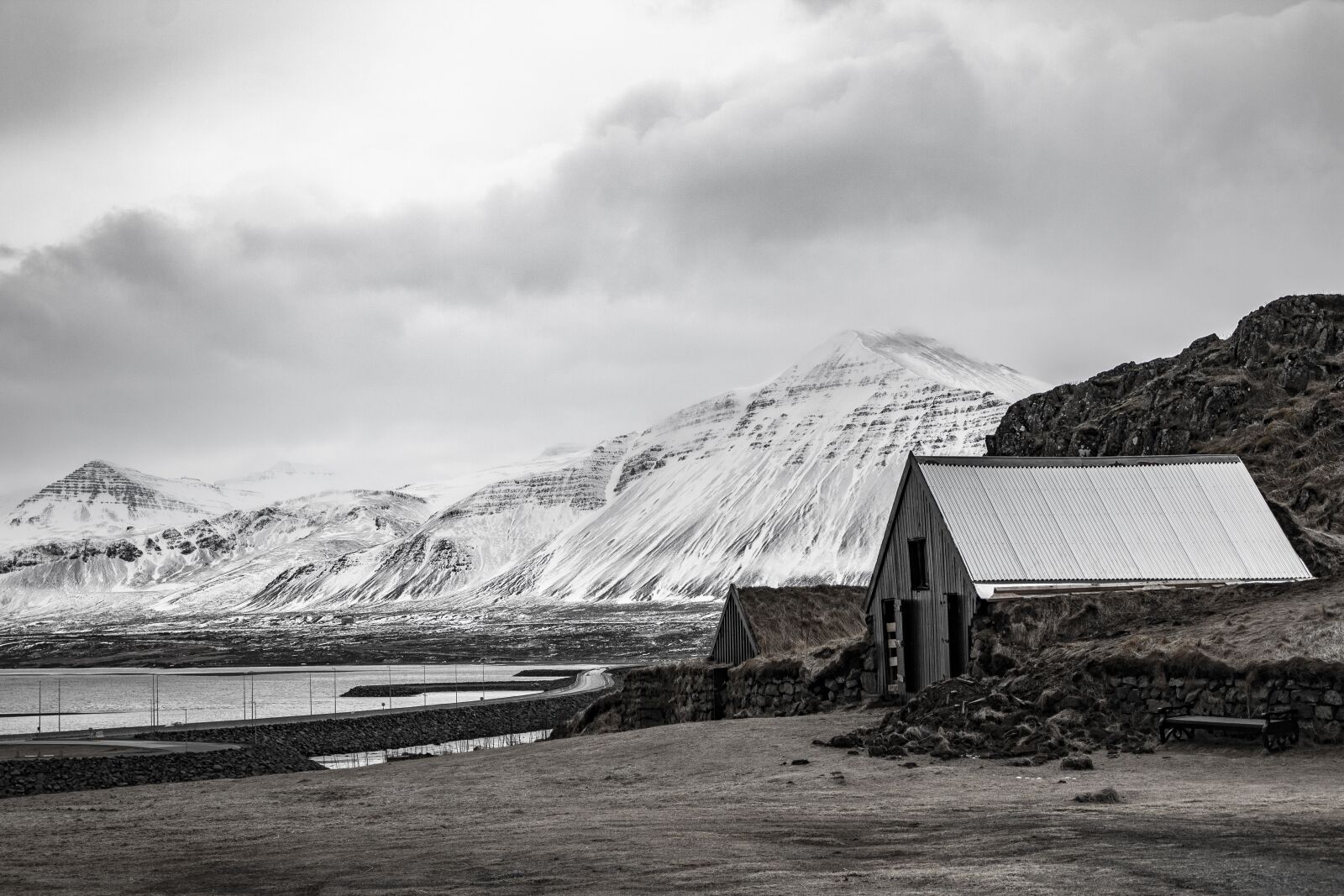 Canon EOS 70D sample photo. Borgarnes, iceland, winter photography