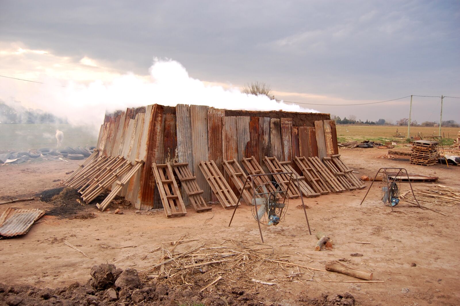Nikon D40 sample photo. Handmade bricks, oven, brick photography