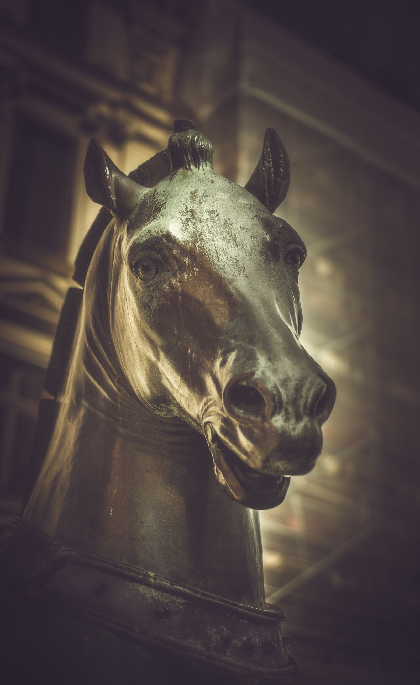 Nikon D610 sample photo. Horse, statue, sculpture photography