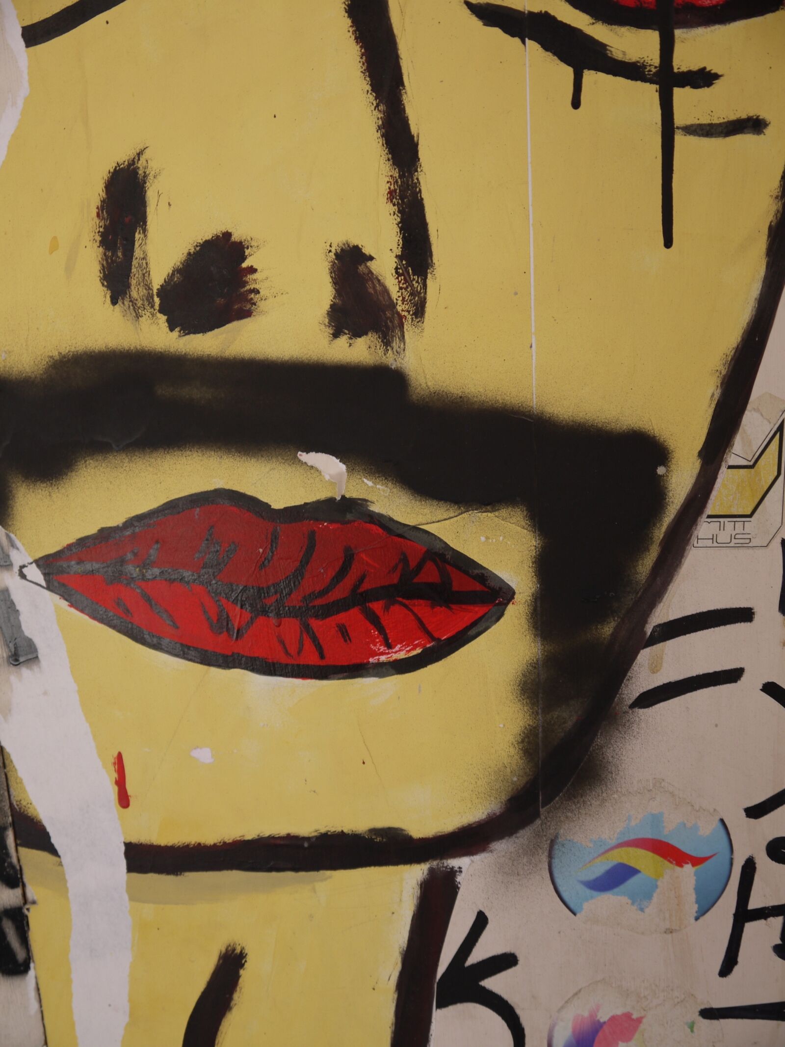 Panasonic Lumix DMC-G1 sample photo. Graffiti, face, urban photography