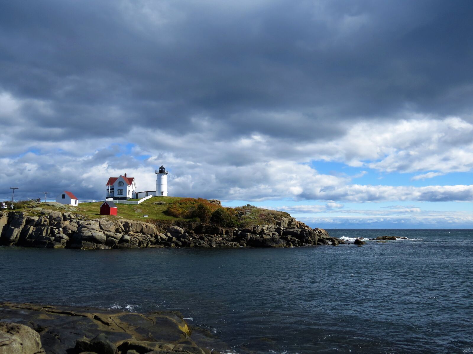 Canon PowerShot SX50 HS sample photo. Lighthouse, ocean, sky photography