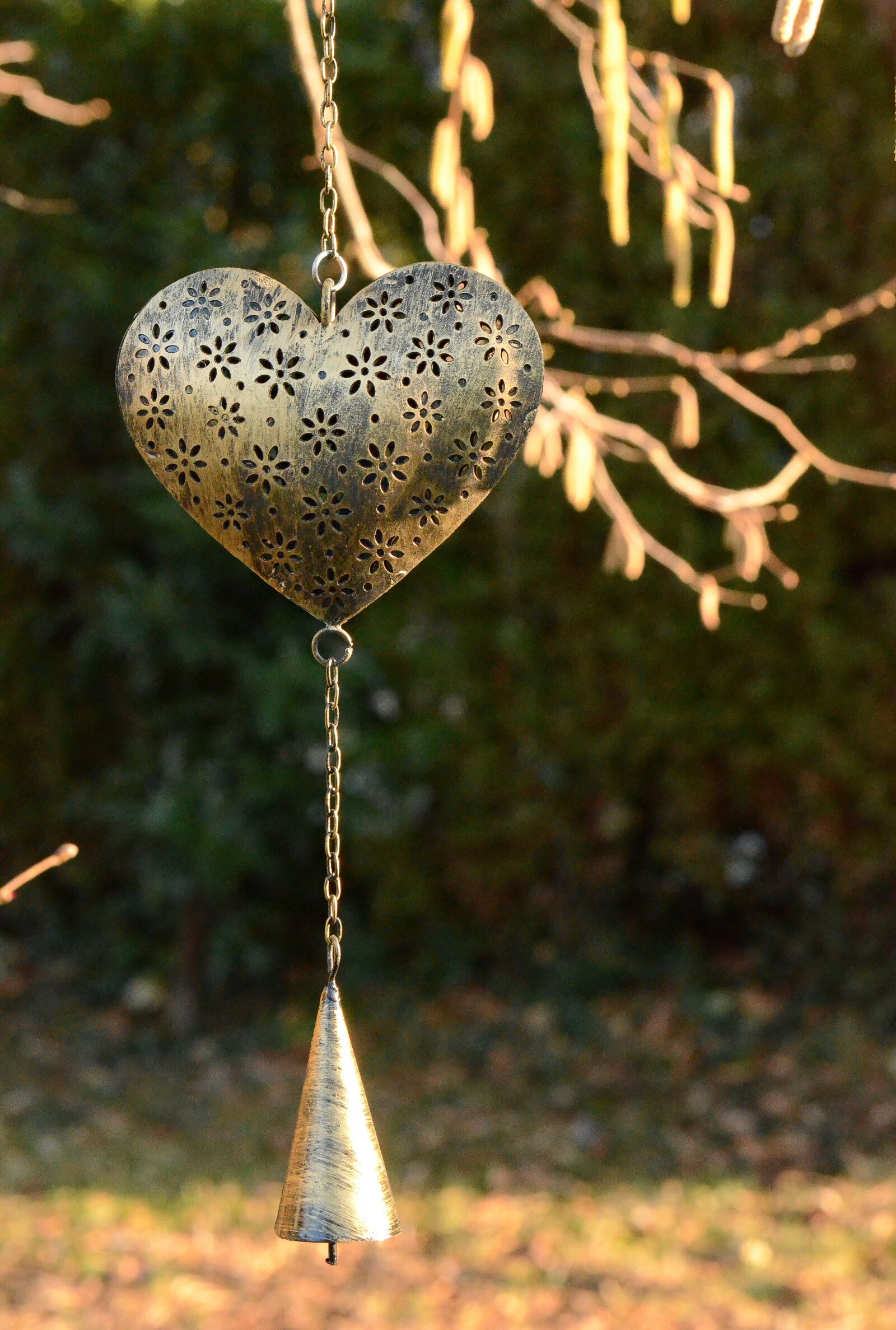 Nikon D7000 sample photo. Heart, furniture, chain photography