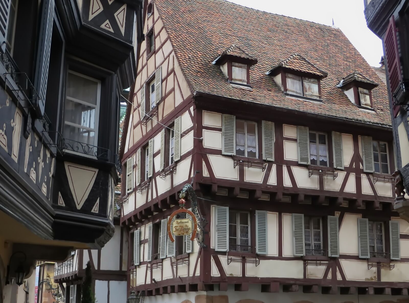 Canon PowerShot SX270 HS sample photo. Alsace, colmar, facades photography