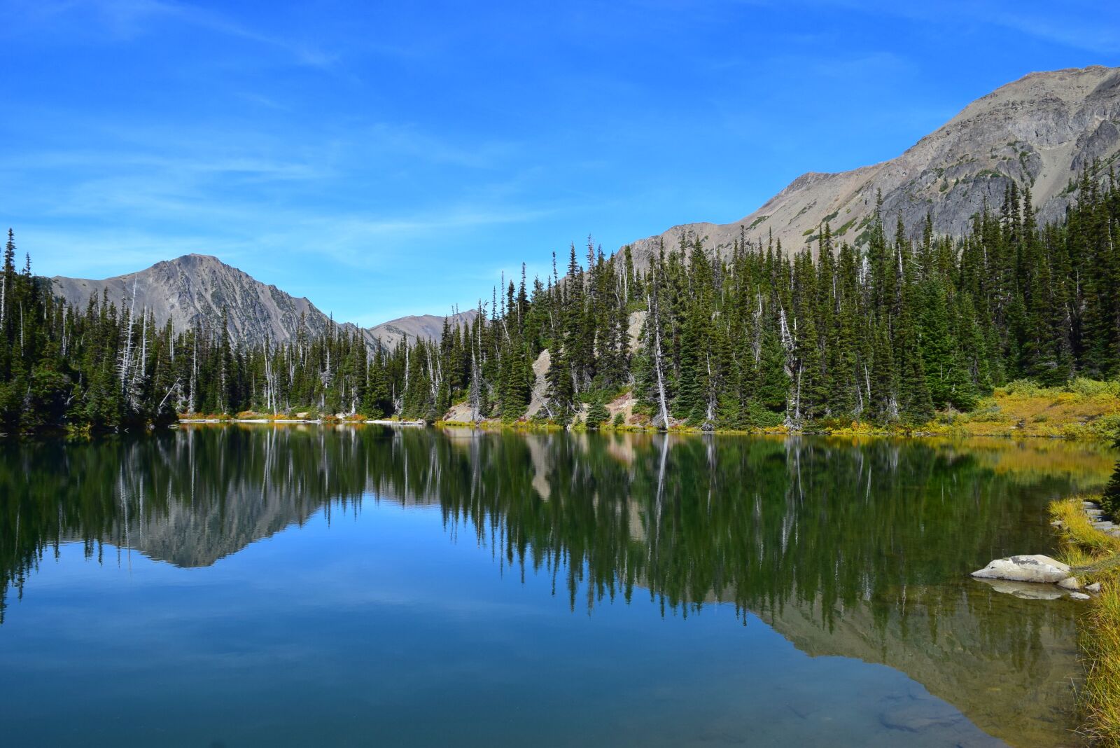 Nikon D3300 sample photo. Lake, mountains, nature photography
