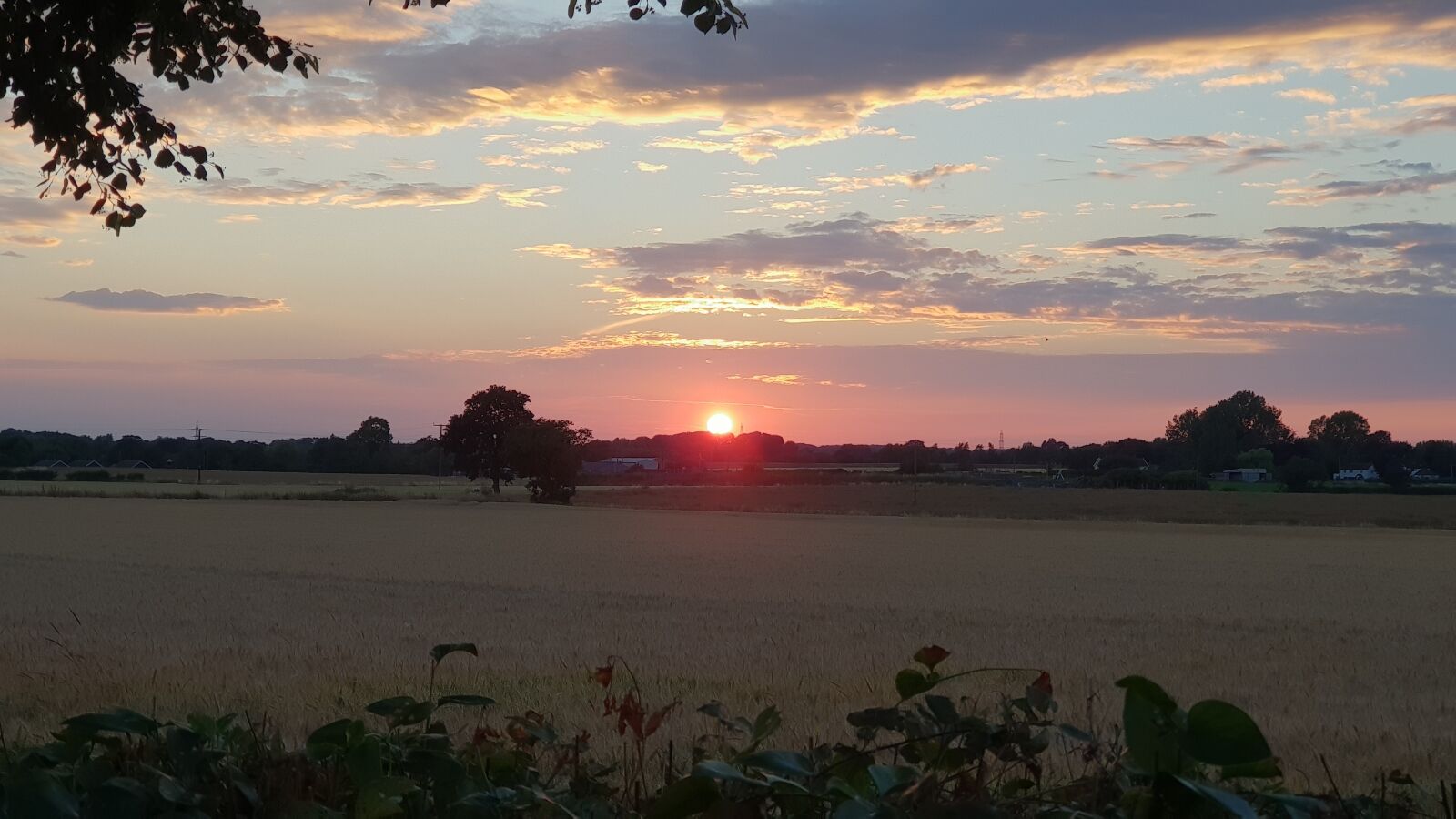 Samsung Galaxy S9+ sample photo. Sunset, evening, clouds photography