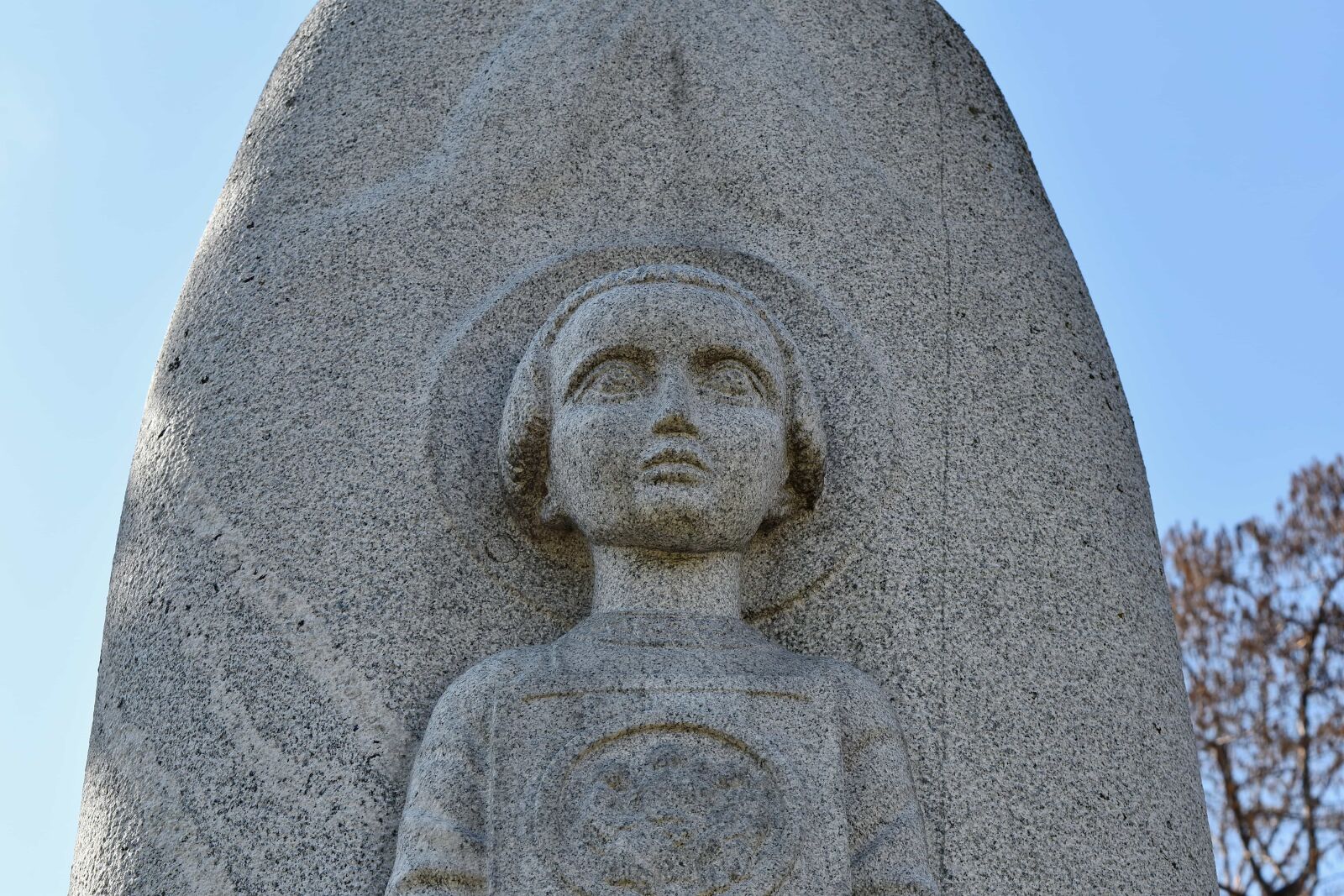 Nikon D5500 sample photo. Stone, memorial, statue, cemetery photography