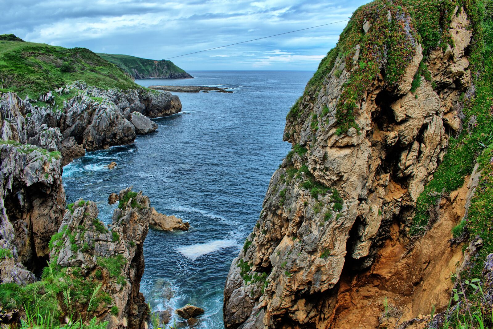 Nikon D3400 sample photo. Landscape, cantabría, cliff photography