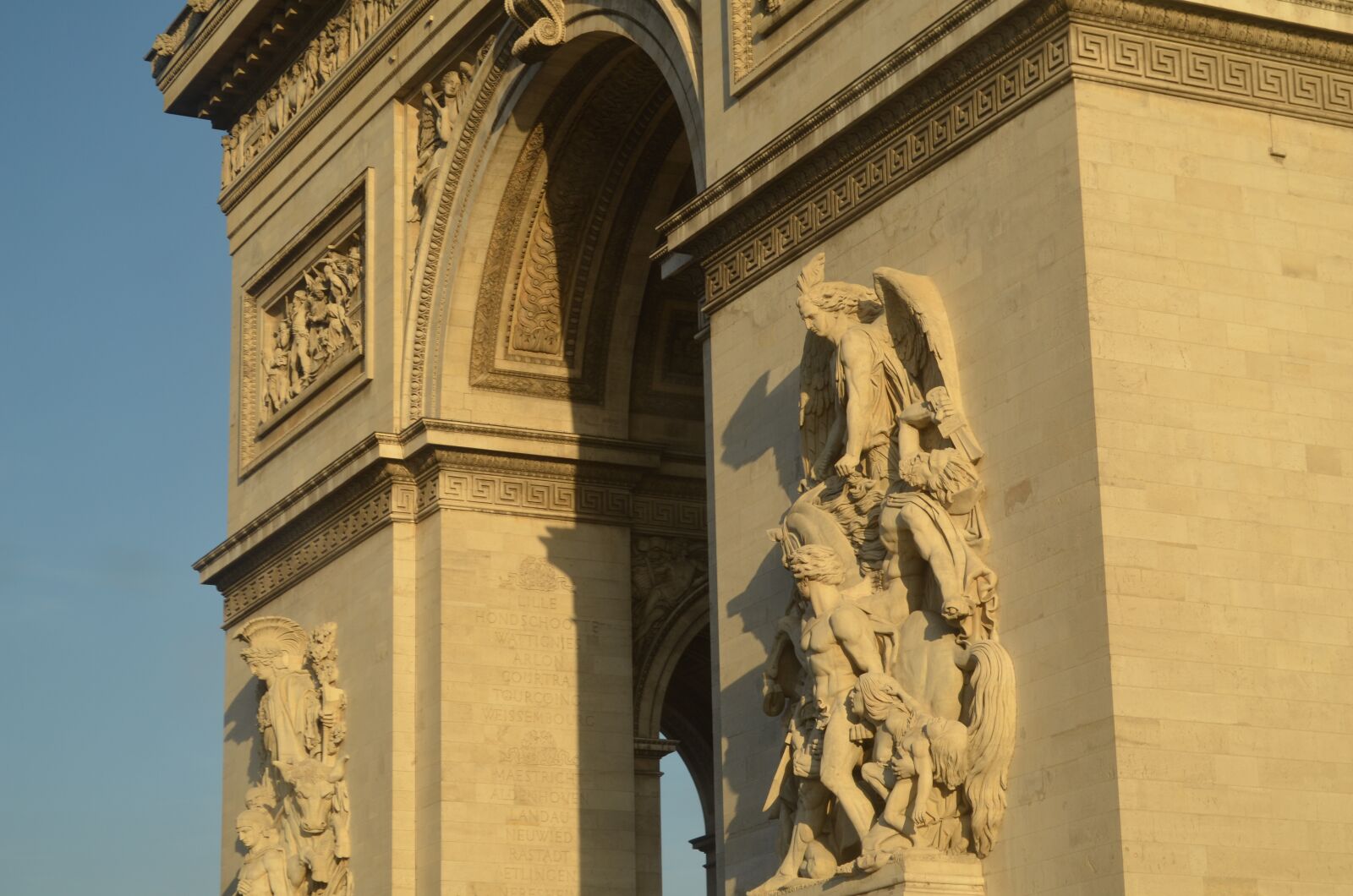 Nikon D5100 sample photo. Paris, arch of triumph photography