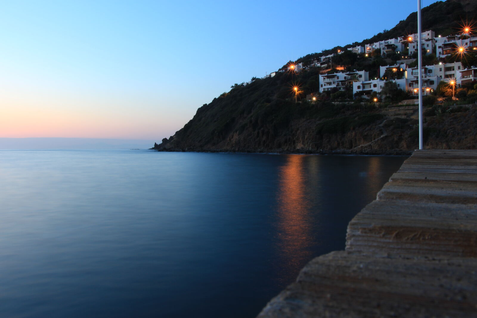 Canon EOS 700D (EOS Rebel T5i / EOS Kiss X7i) sample photo. Mediterranean, sea, night, sea photography