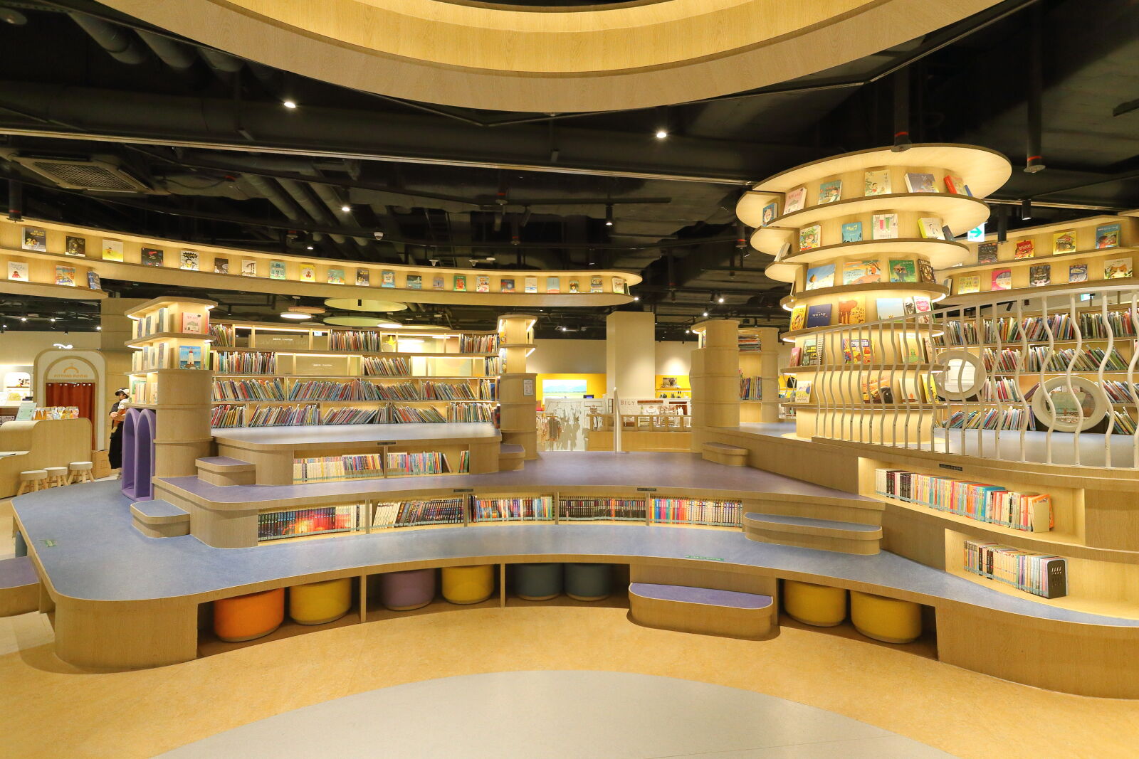 Canon EOS 6D sample photo. Kids library at starfield photography