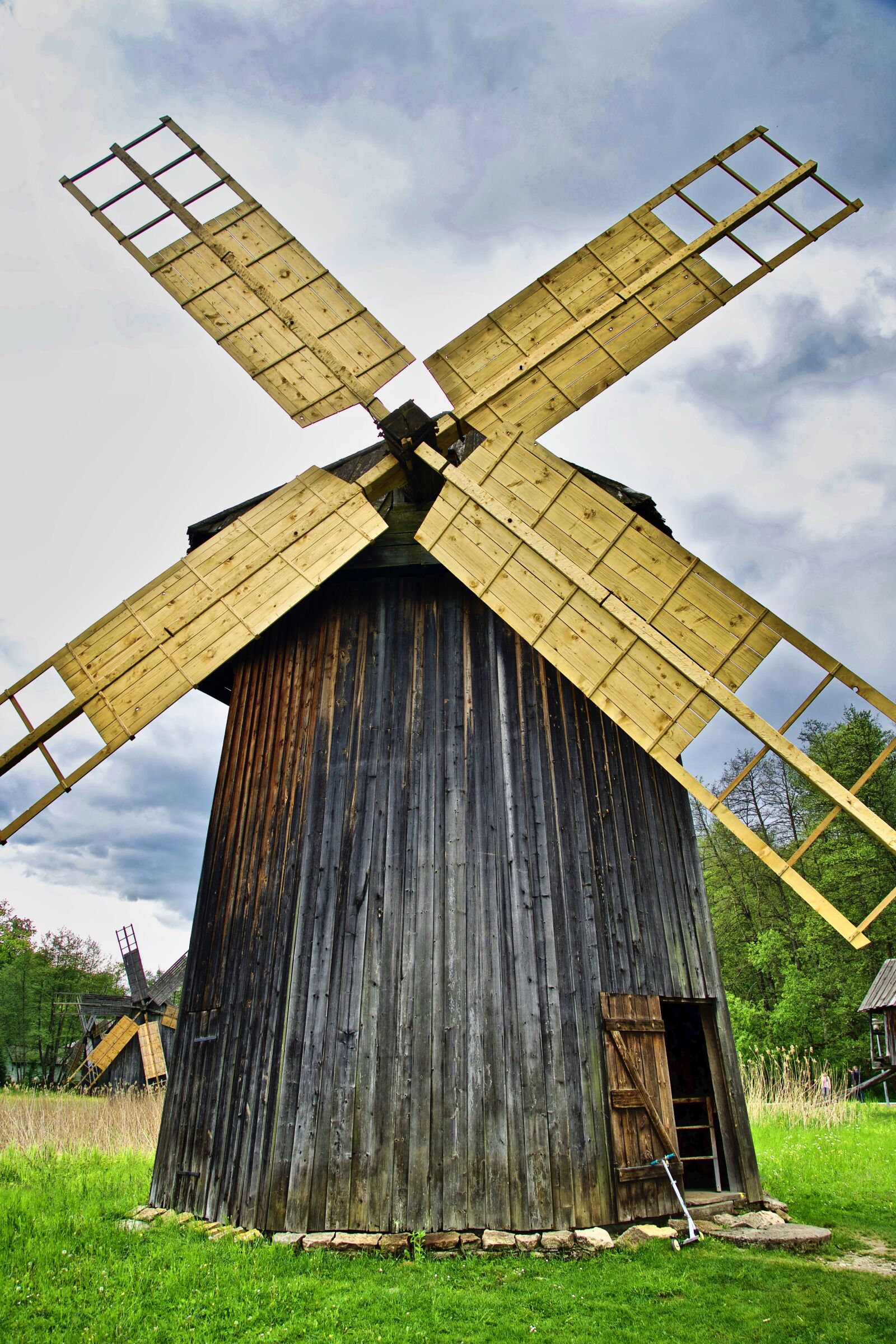 Sony a6500 sample photo. Windmill, traditional, wooden photography