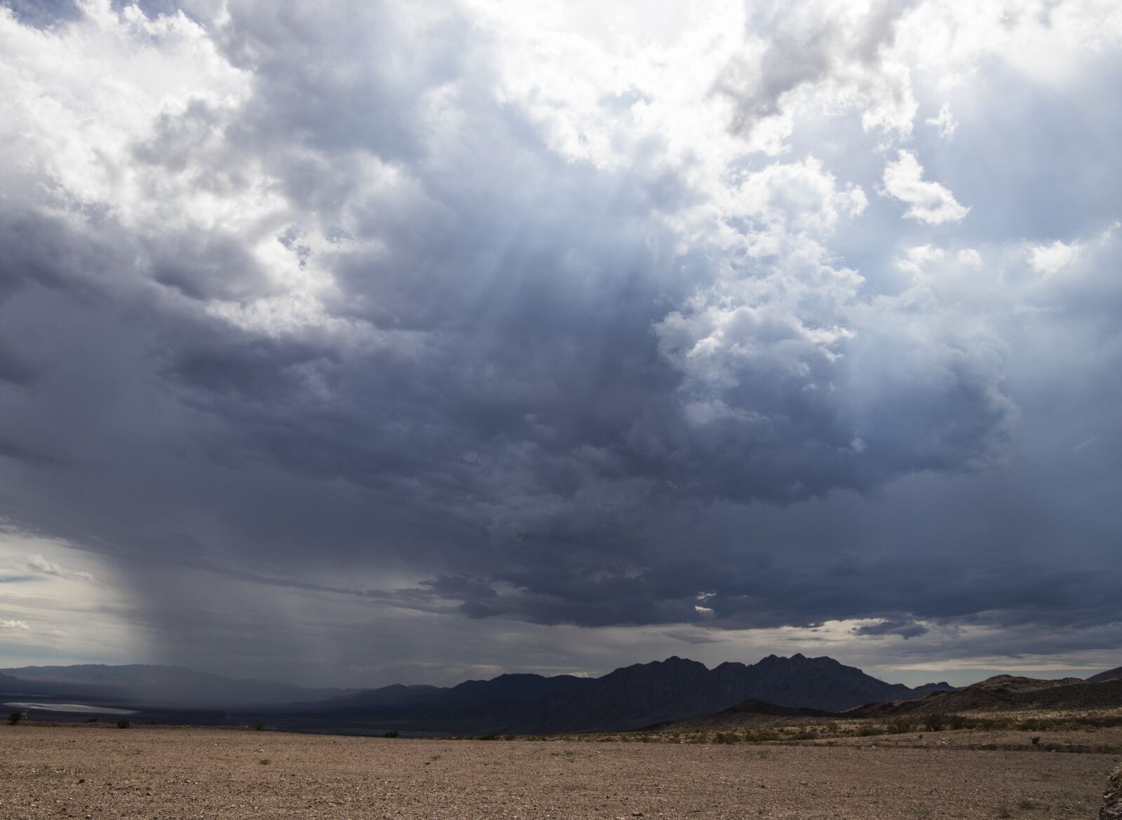 Canon EOS 6D Mark II + Canon EF 24-105mm F3.5-5.6 IS STM sample photo. Nevada, rain, storm photography