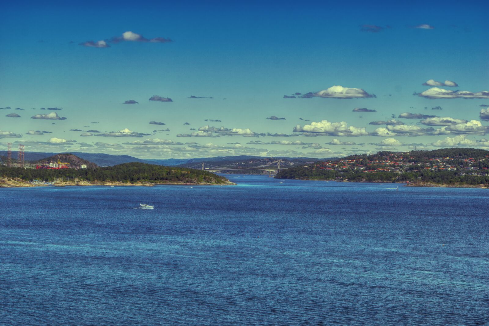 Nikon D3300 sample photo. Landscape, bridge, clouds photography