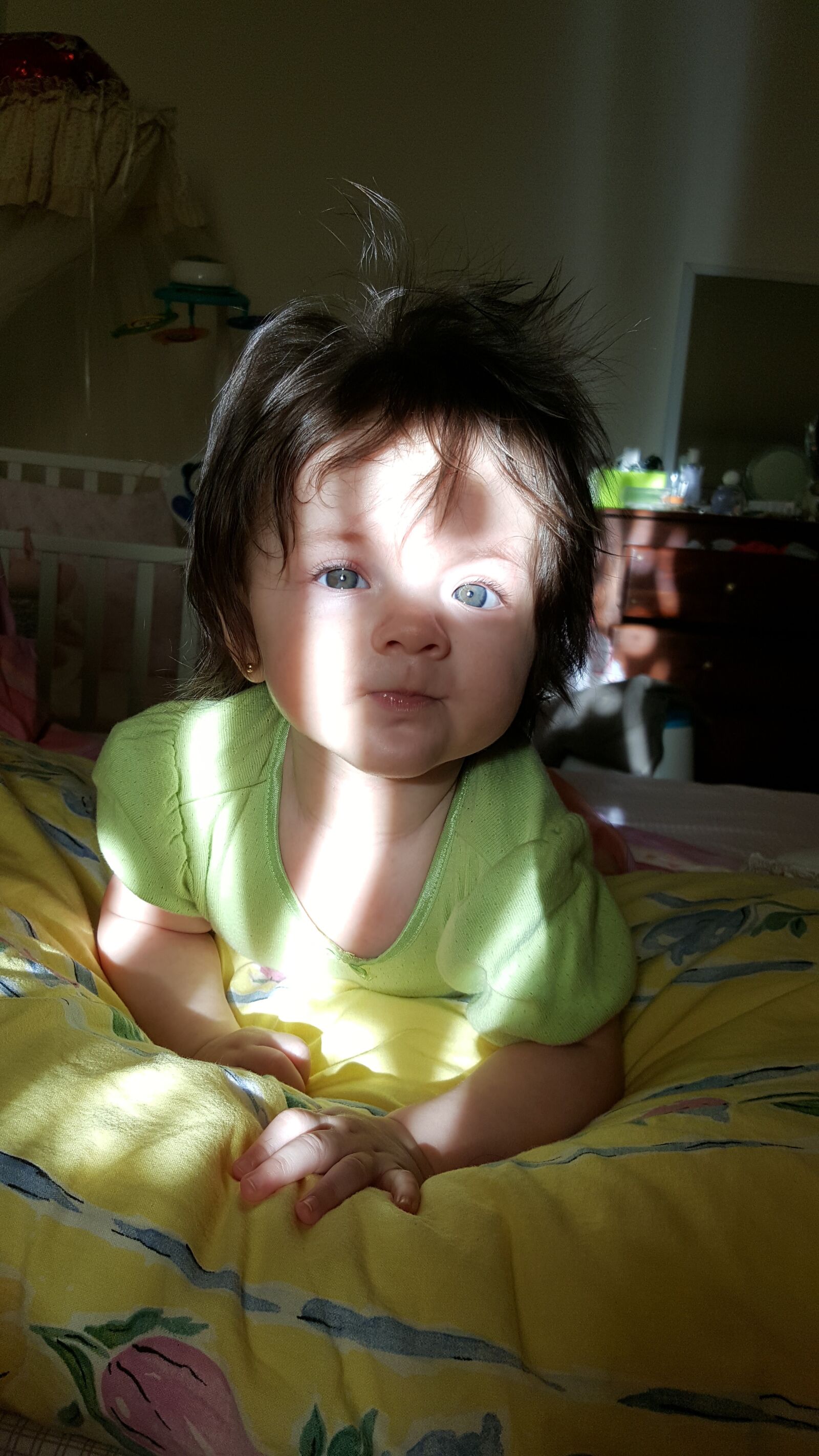 Samsung Galaxy S6 sample photo. Viky, little girl, baby photography
