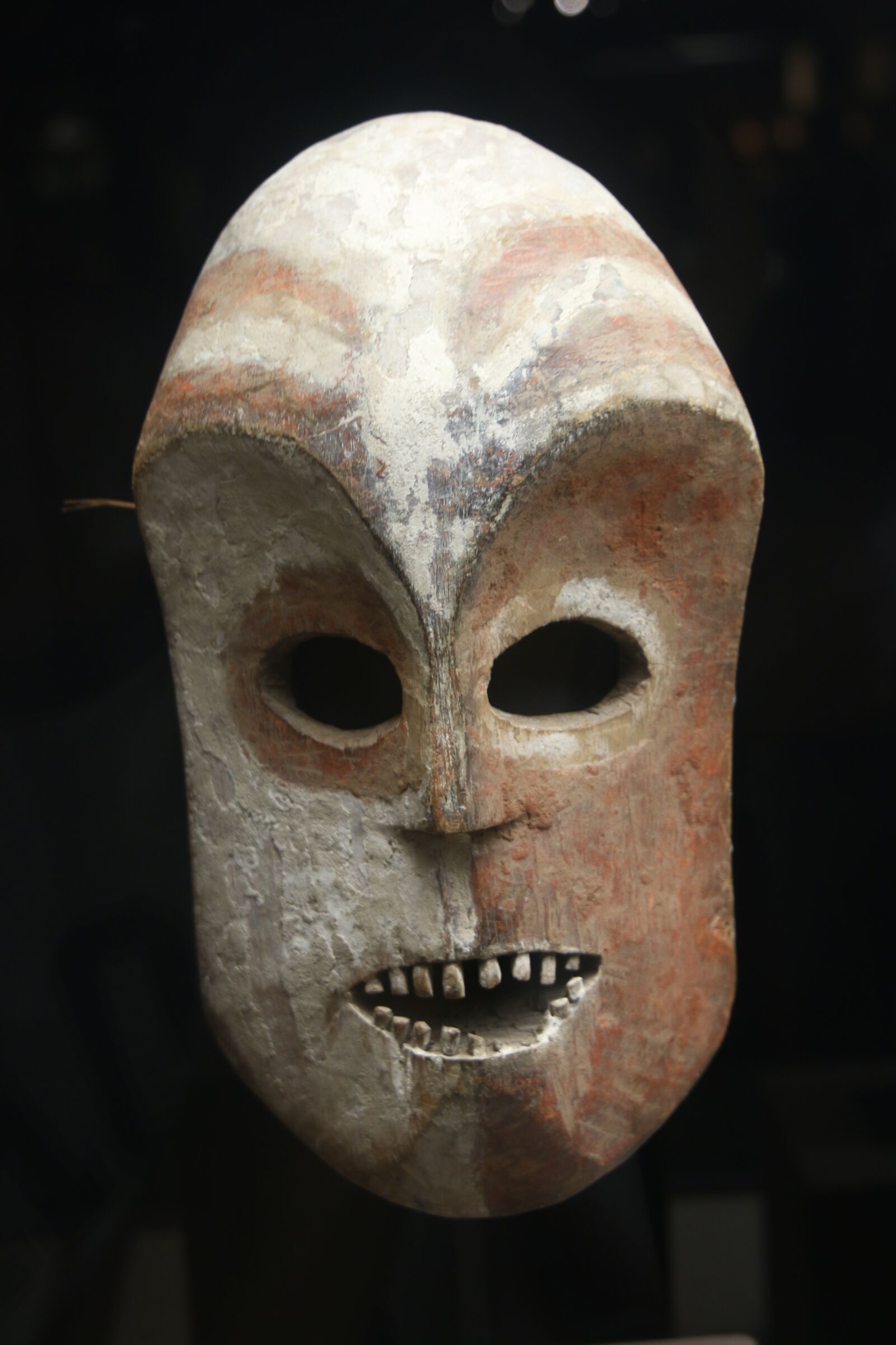 Canon EF 24-105mm F3.5-5.6 IS STM sample photo. Africa, mask, museum photography