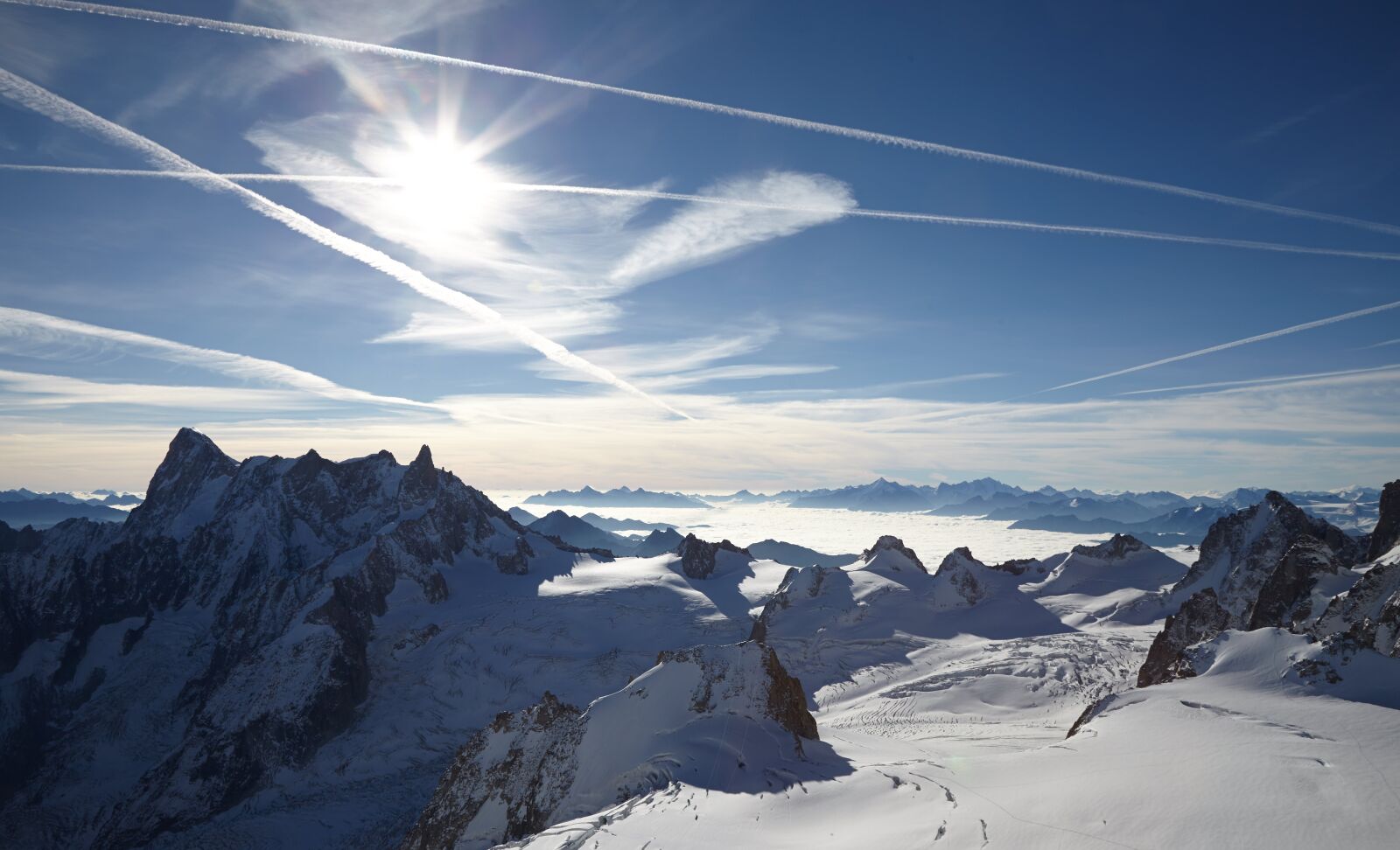 Canon EOS 5D Mark II sample photo. Chamonix, aiguille du midi photography
