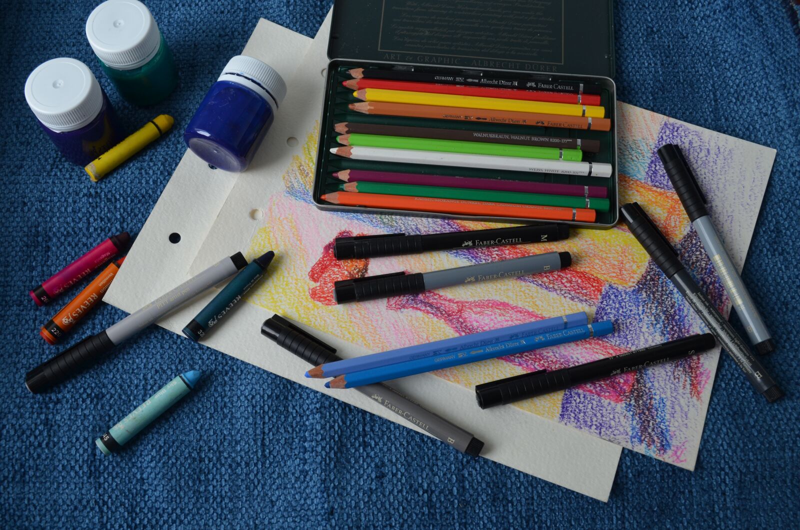 Nikon D5100 sample photo. Pencils, art, design photography