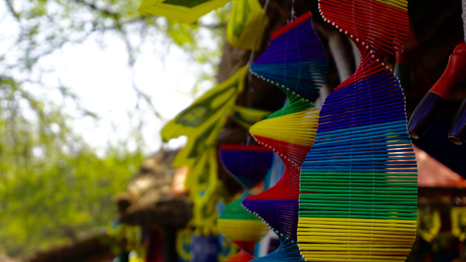 Sony a6000 sample photo. Bright, colorful, decor, garden photography