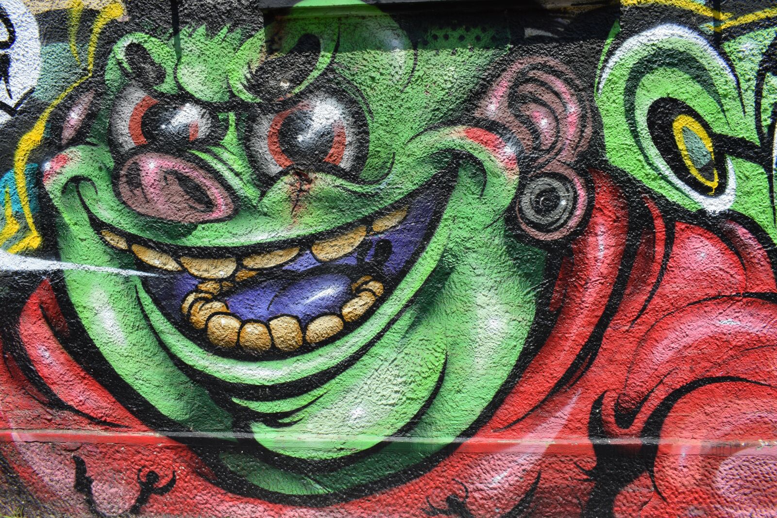 Nikon D3300 sample photo. Graffiti, street, san siro photography