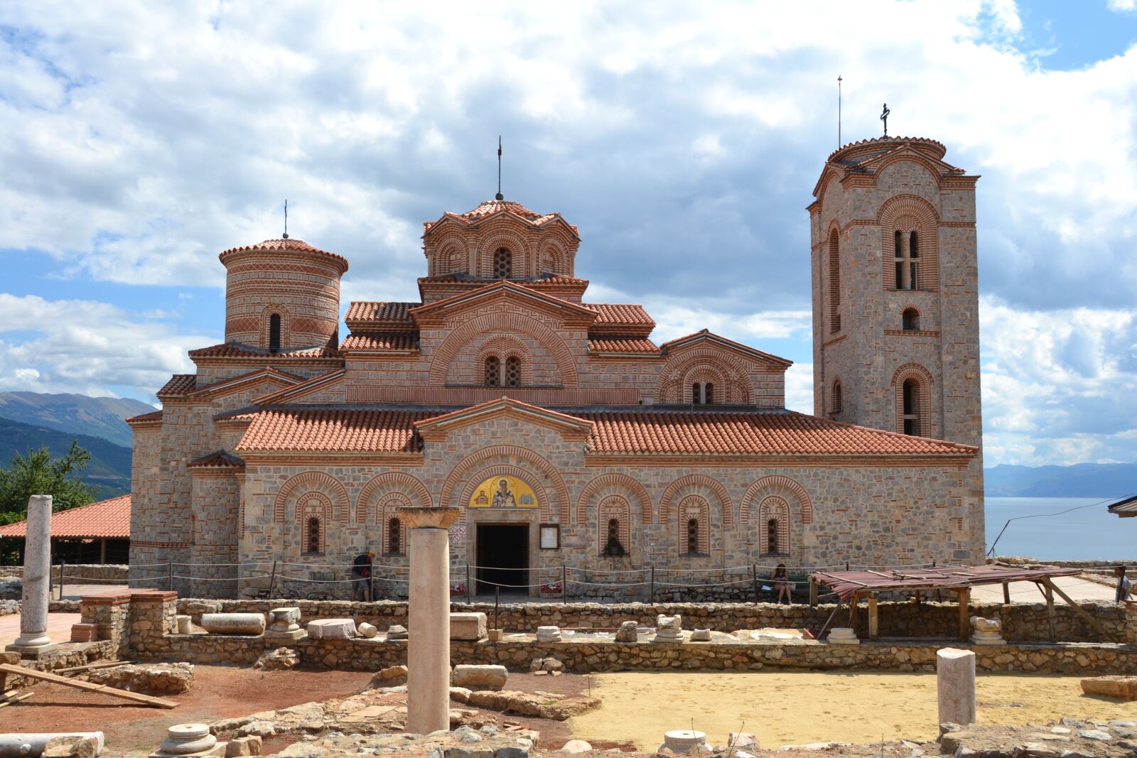 Nikon D3100 sample photo. Plaushnik, church, ohrid photography