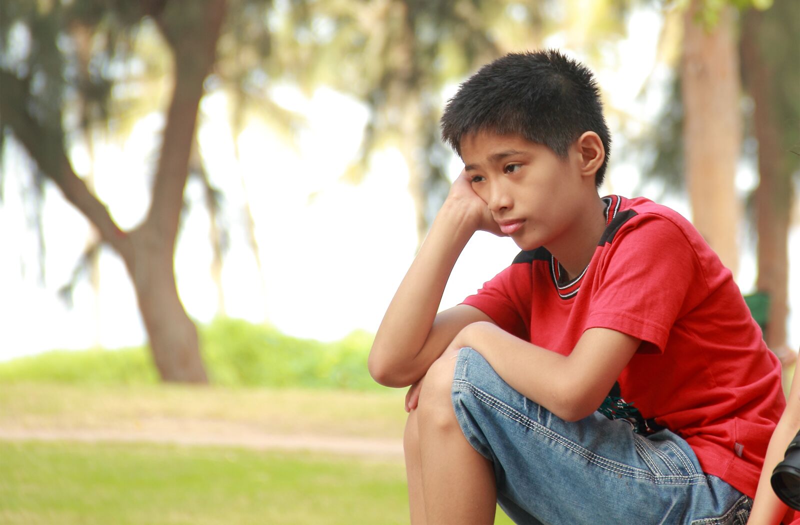 Canon EOS 60D sample photo. Boy, sad, young photography