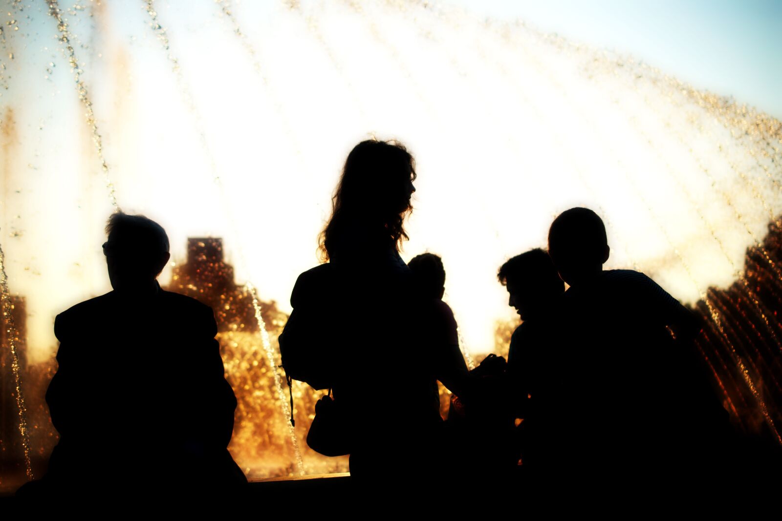 Nikon D5300 sample photo. Silhouettes, people, in the photography