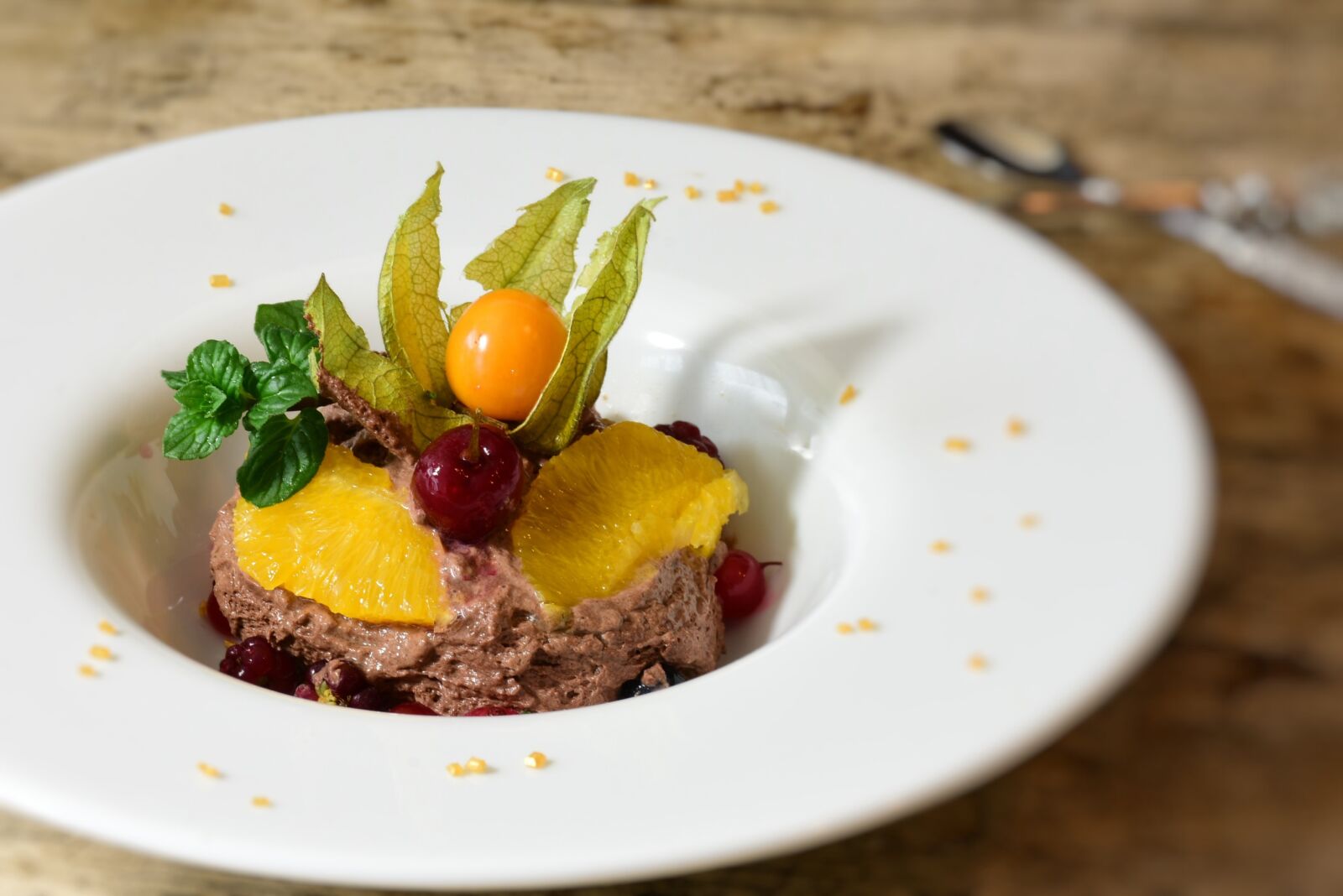 Nikon D7200 sample photo. Chocolate, mousse au chocolat photography