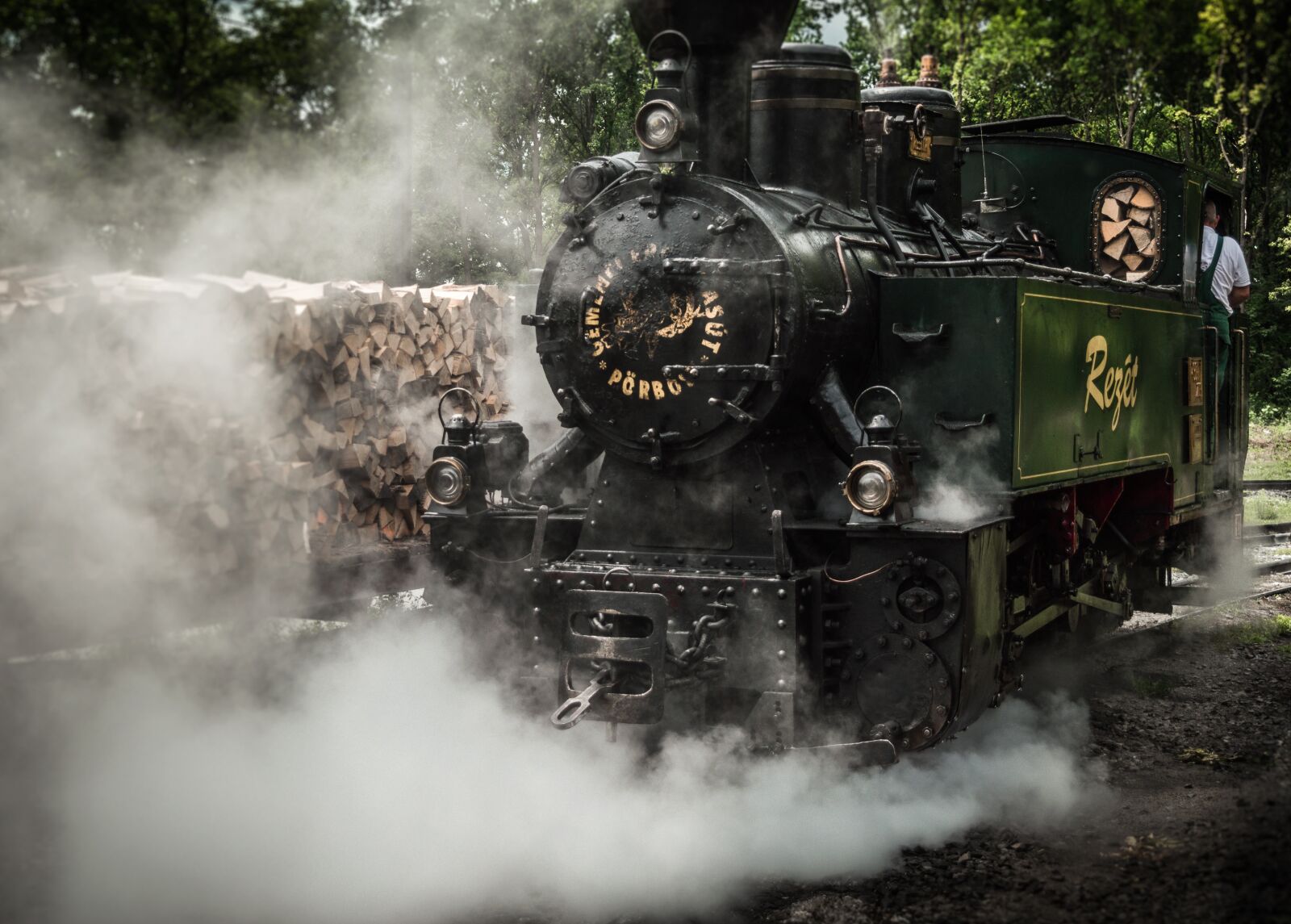 Nikon D3200 sample photo. Train, steam, locomotive photography