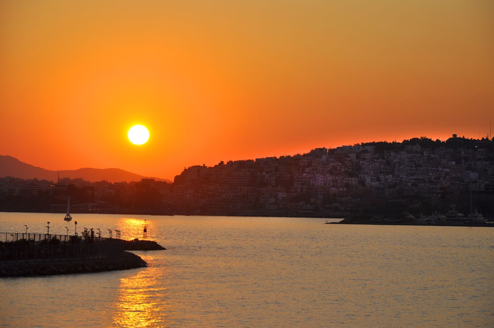 Nikon D5000 sample photo. Greece, athens, sunset photography