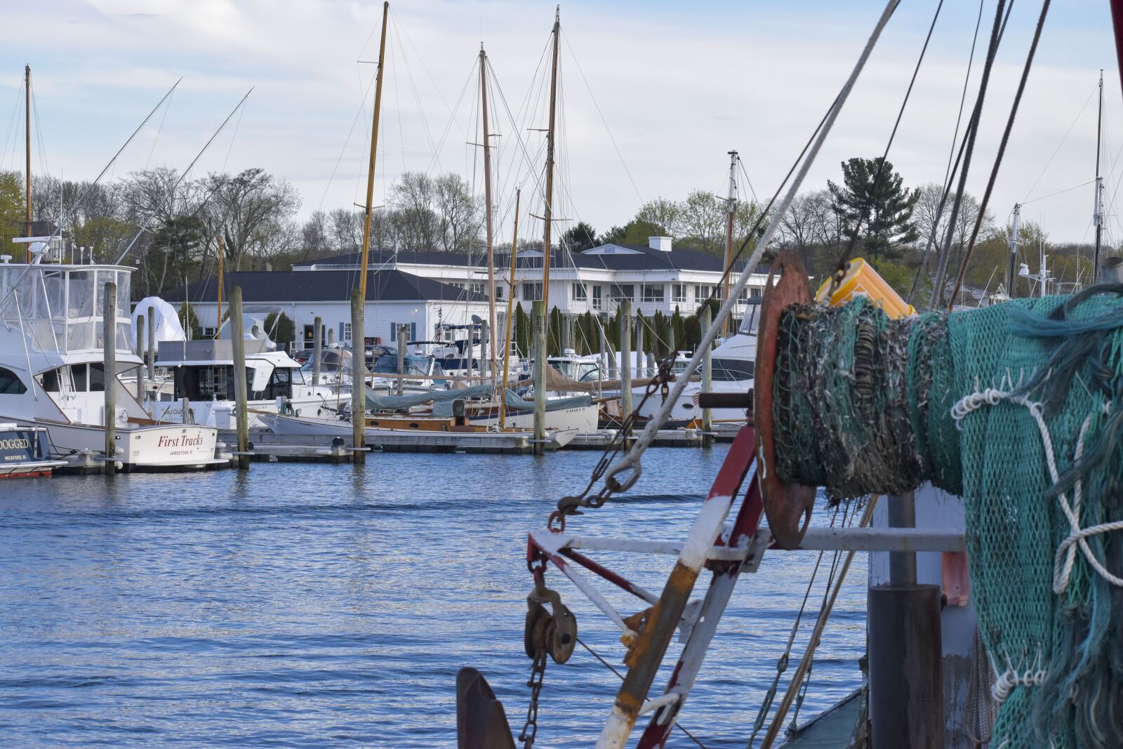 Nikon D5600 sample photo. Wickford, rhode island, marina photography
