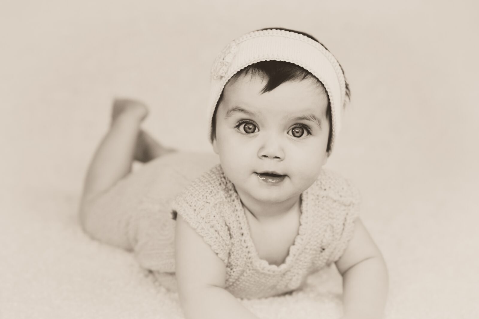 Canon EOS 6D sample photo. Baby, girl, hair band photography