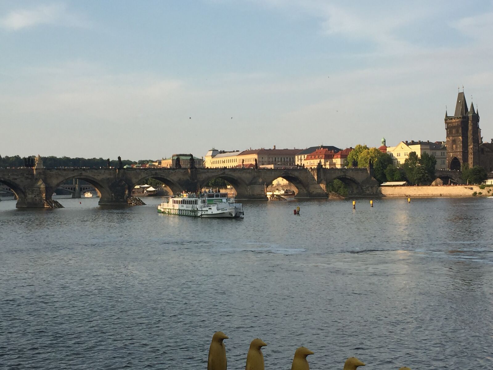 iPhone 6 back camera 4.15mm f/2.2 sample photo. Prague, bridge st-charles, czech photography