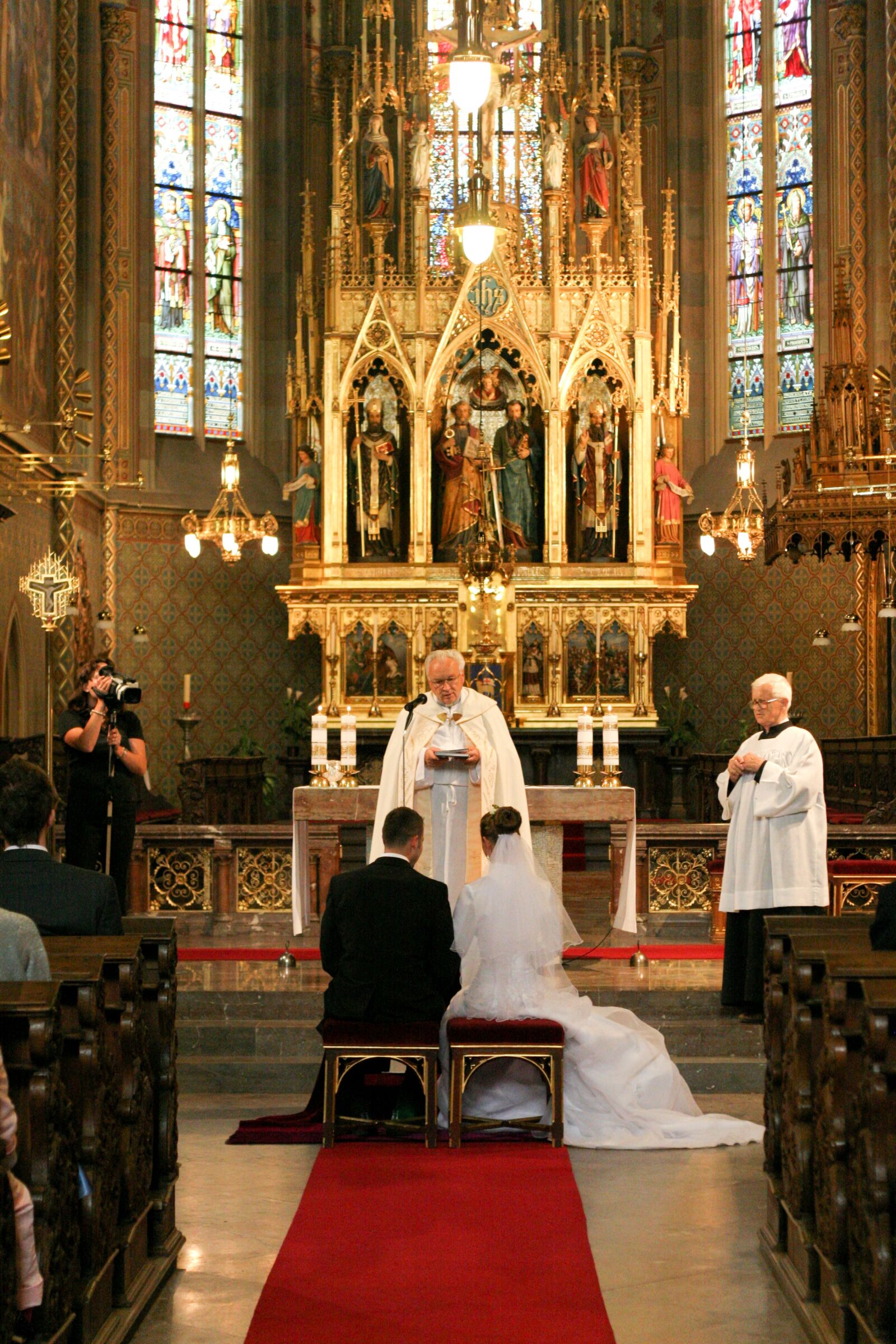 Canon EOS 20D sample photo. Church, wedding, marriage photography