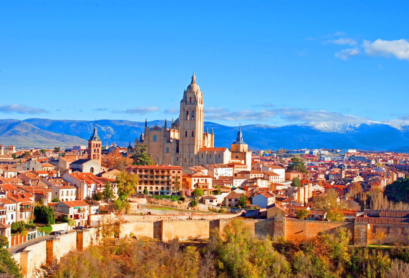 Nikon D3000 sample photo. Segovia, spain, europe photography