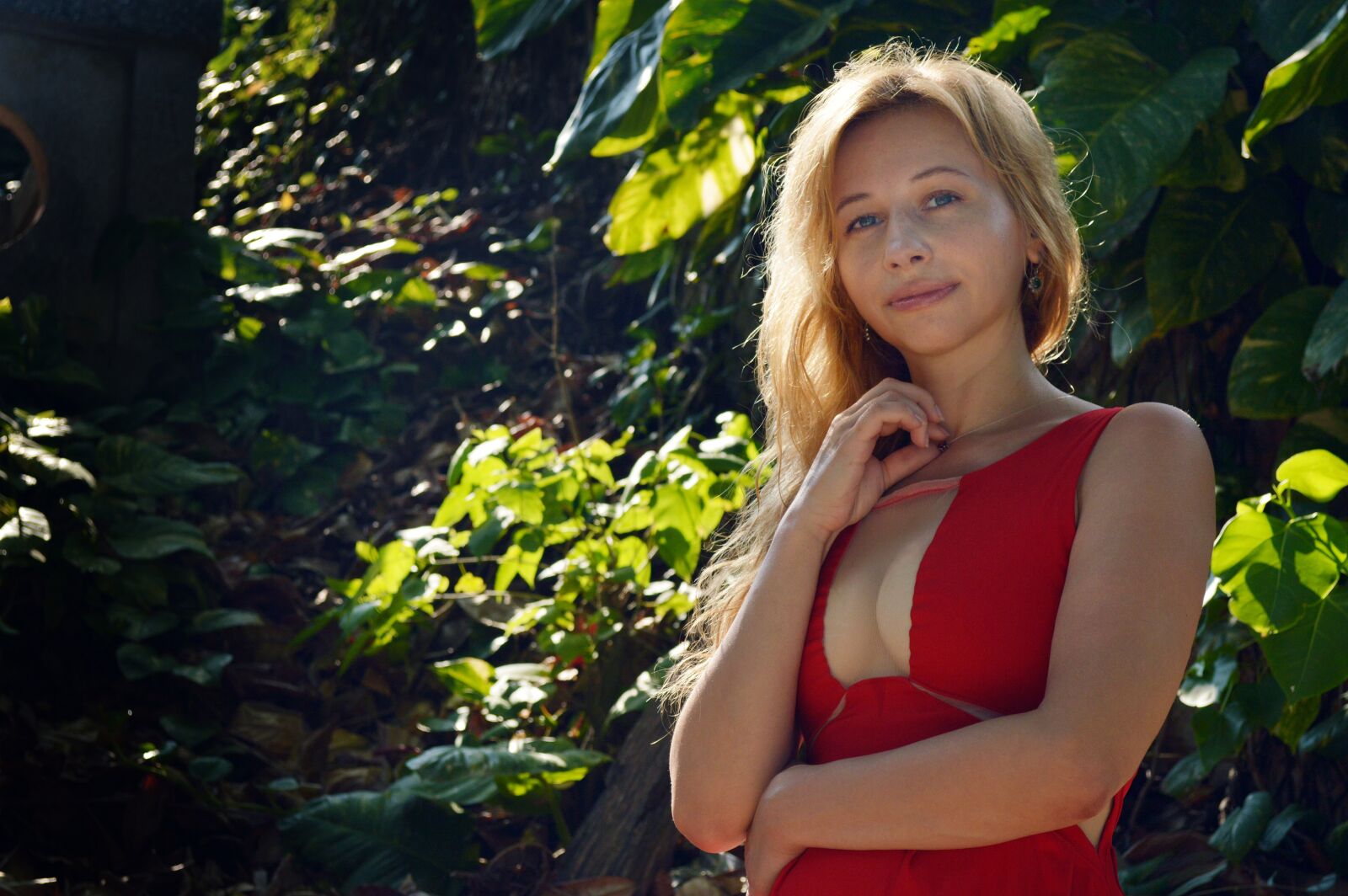 Nikon D3200 sample photo. Dress, model, bust photography