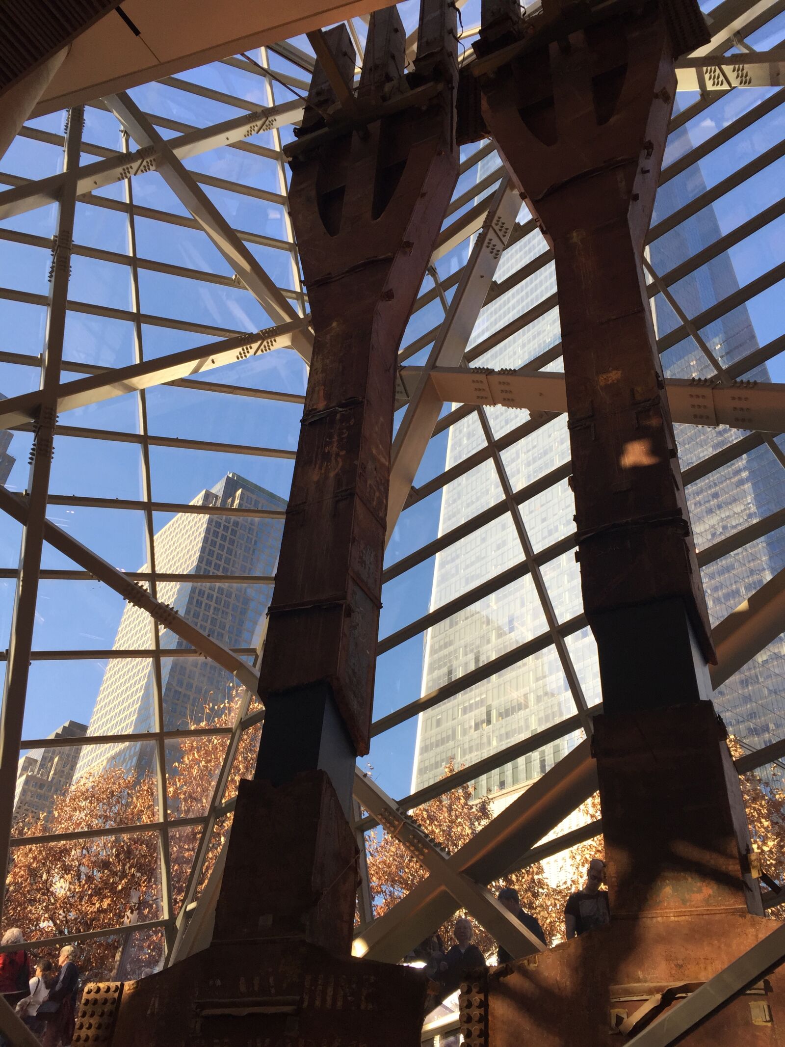 iPhone 6 Plus back camera 4.15mm f/2.2 sample photo. New, york, 9, 11, wtc, museum photography
