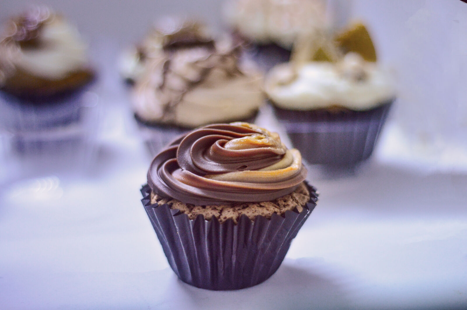 Nikon D3200 sample photo. Chocolate, cupcakes photography