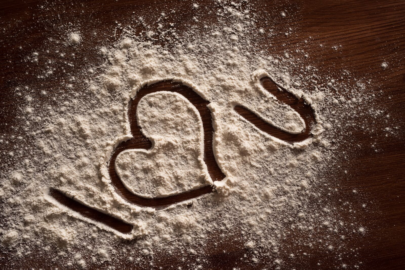 Nikon D810 sample photo. Flour, text, message photography