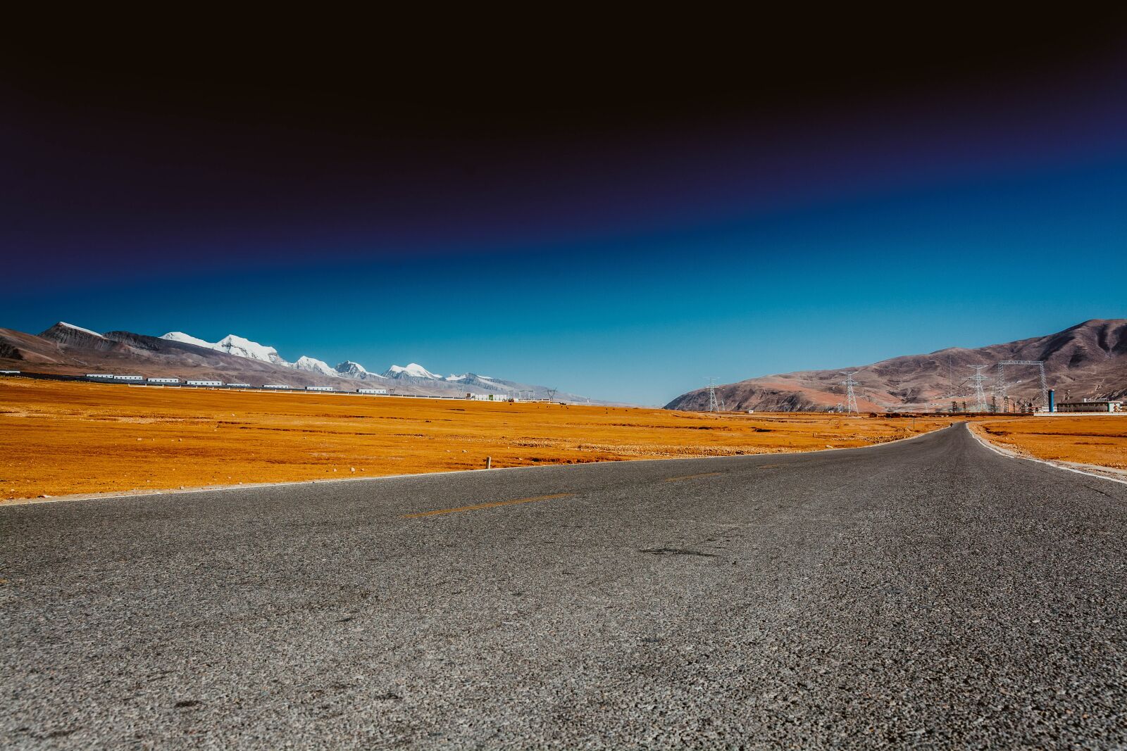 Nikon D7100 sample photo. Tibet, highway, lalu wetland photography