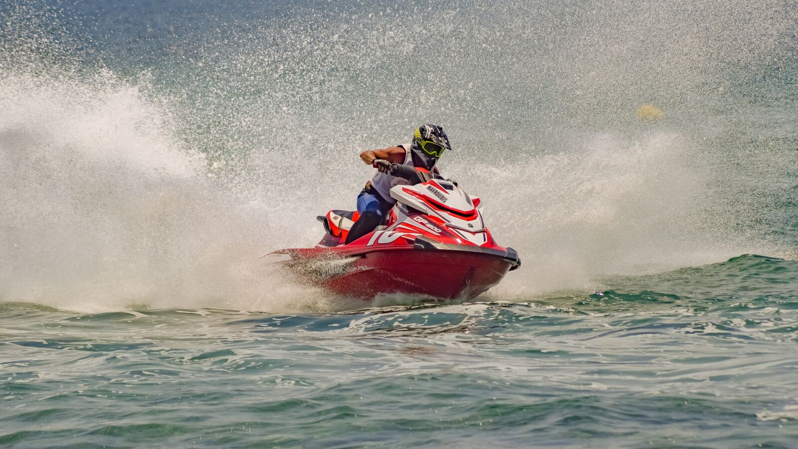 Nikon D3300 sample photo. Jet ski, sport, speed photography