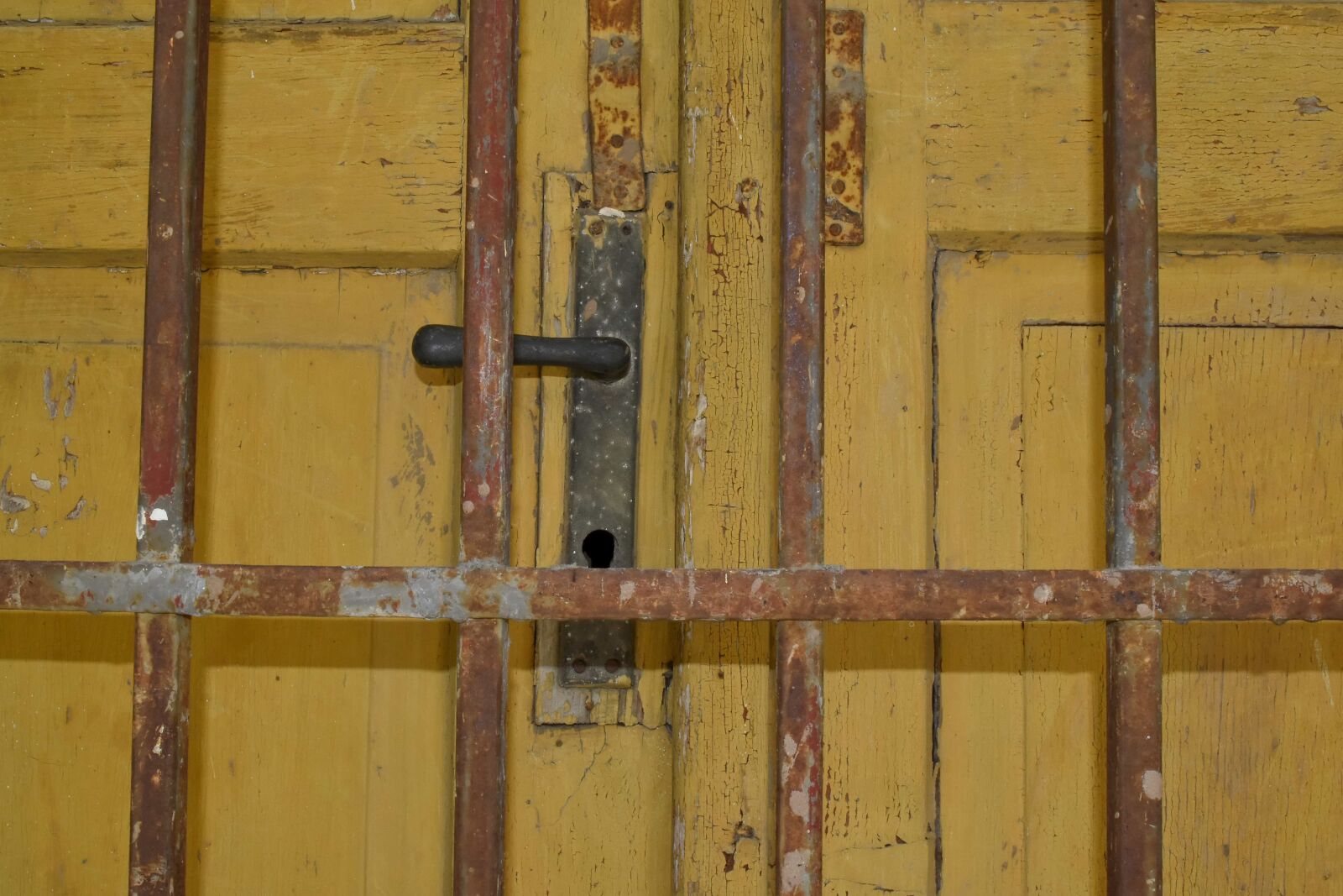 Nikon D5500 sample photo. Wood, device, old, latch photography