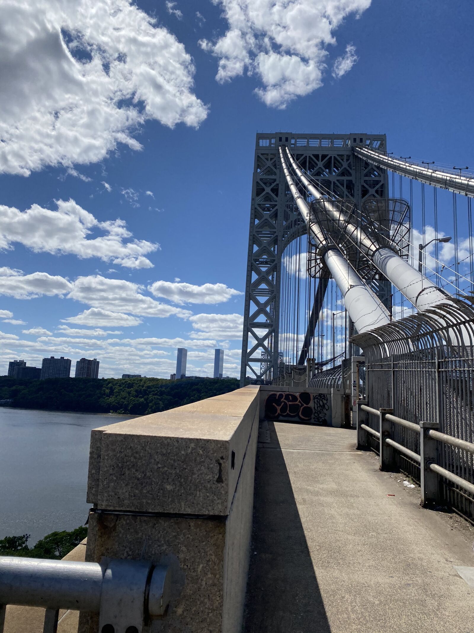 Apple iPhone 11 sample photo. Bridge, george washington bridge photography