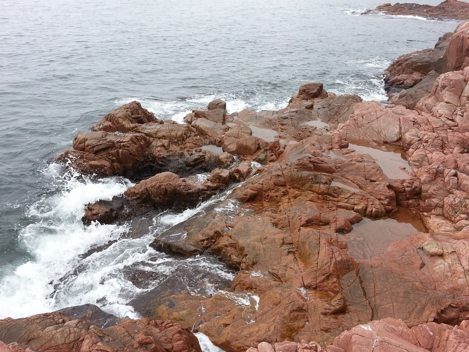 Samsung Galaxy Note2 sample photo. Sea, rocks, seascape photography