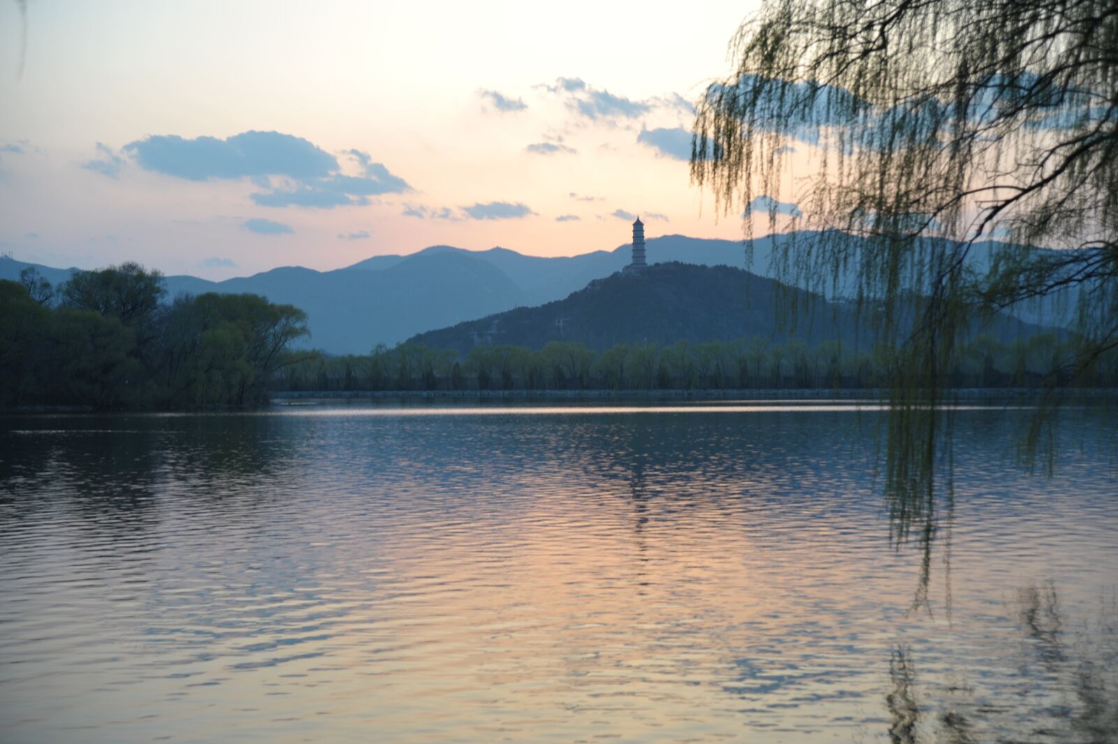 Nikon D3 sample photo. Yuquan mountain, sunset, the photography