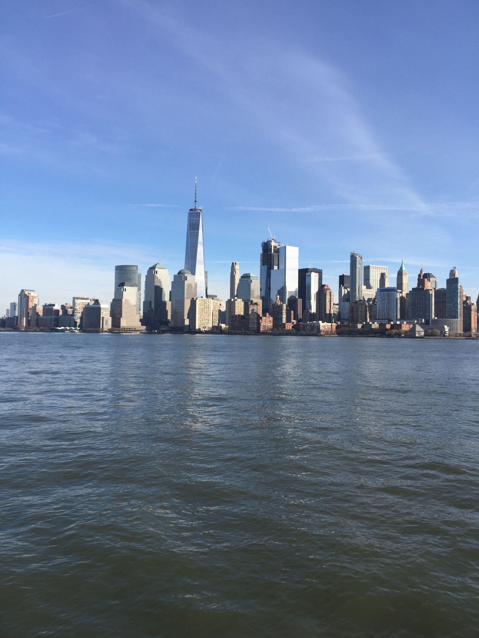 iPhone 6 Plus back camera 4.15mm f/2.2 sample photo. New, york, city, river photography