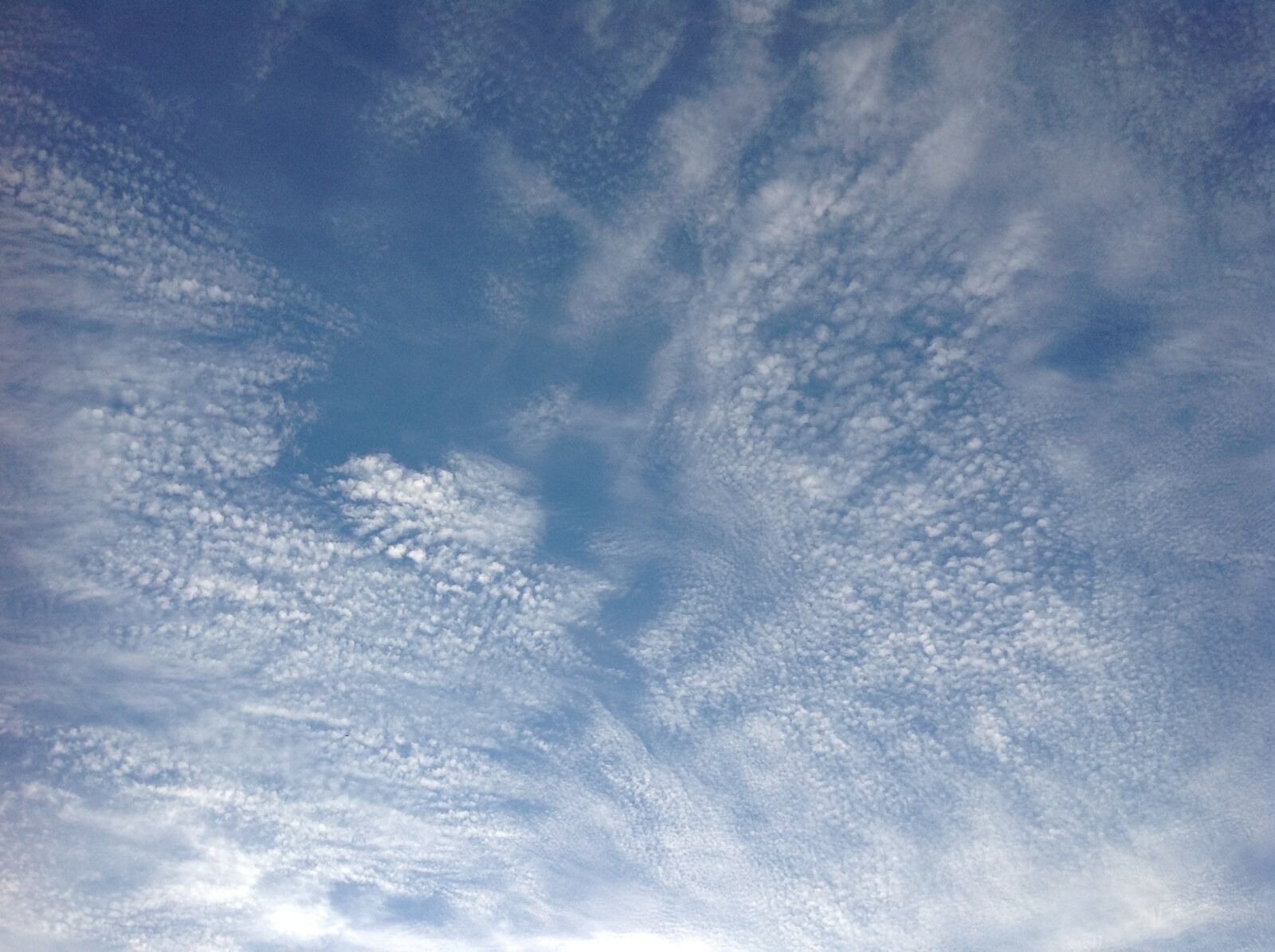 Apple iPad sample photo. Sky, clouds, blue photography