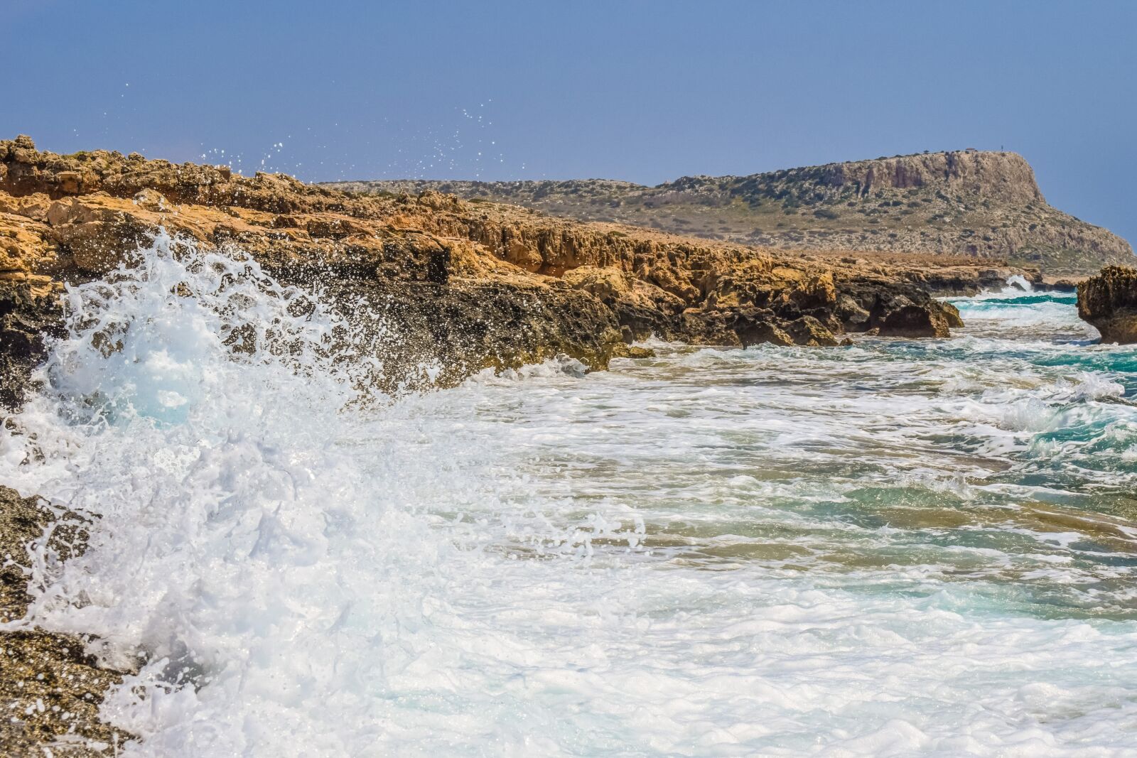 Nikon D3300 sample photo. Wave, smashing, sea photography