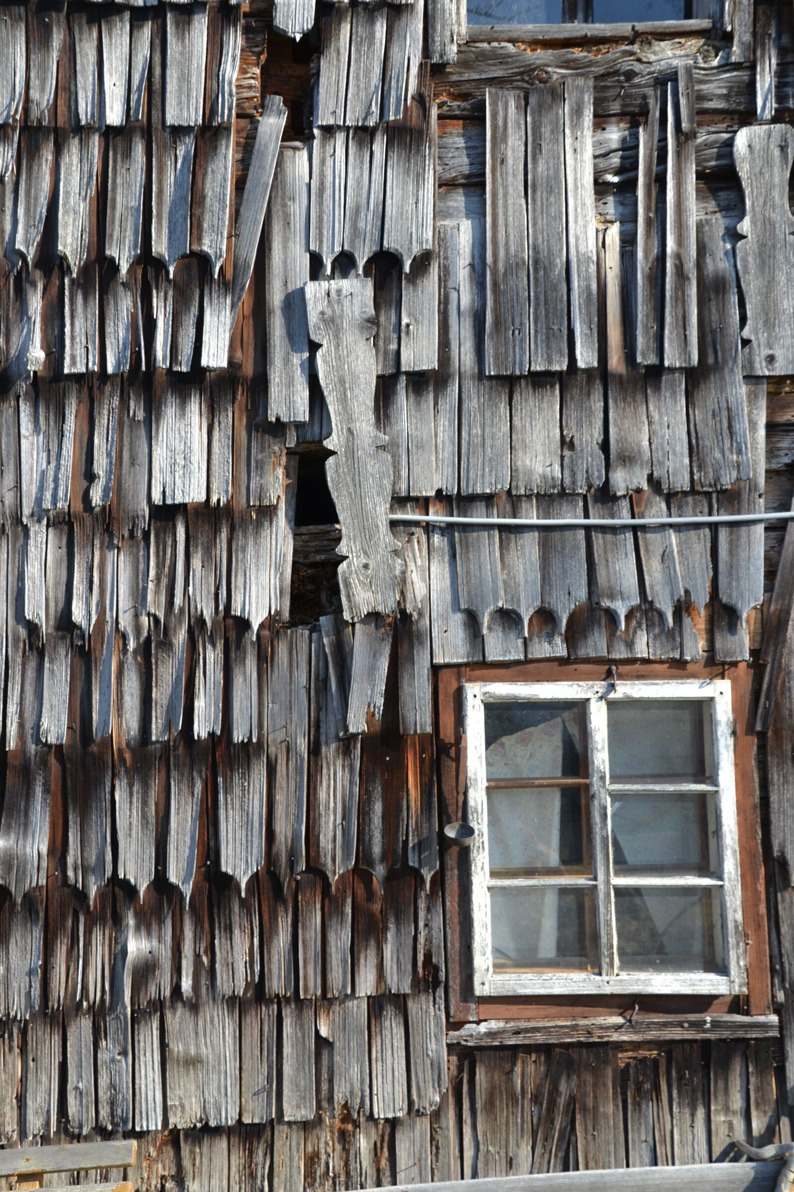 Nikon D3100 sample photo. Wood, old, wood shingles photography