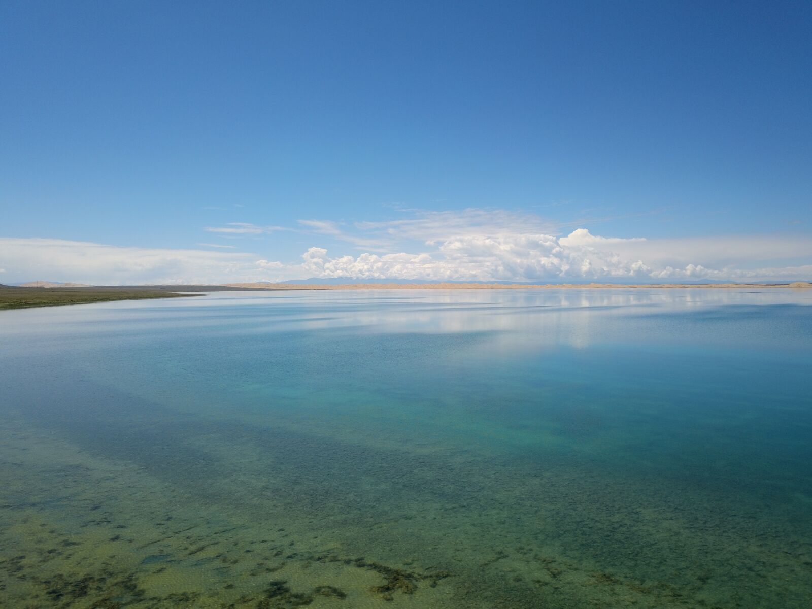 DJI FC220 sample photo. Qinghai lake, sand island photography