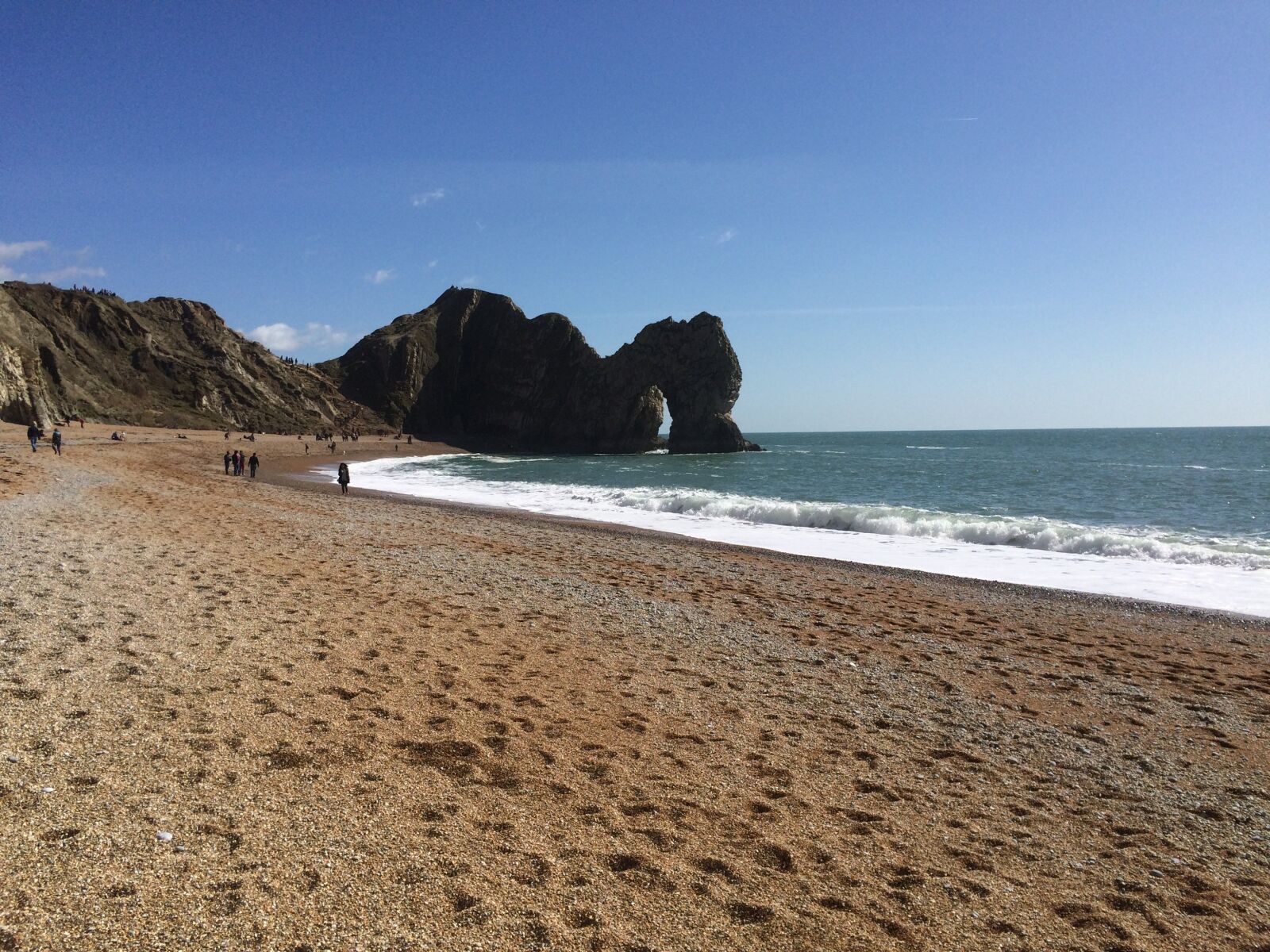 Apple iPhone 5s sample photo. Durdle door, coast, scenic photography